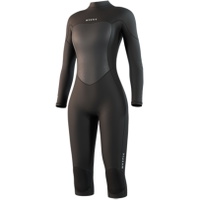 Womens Brand Long Arm Short Leg 3/2mm Back Zip Flatlock Wetsuit